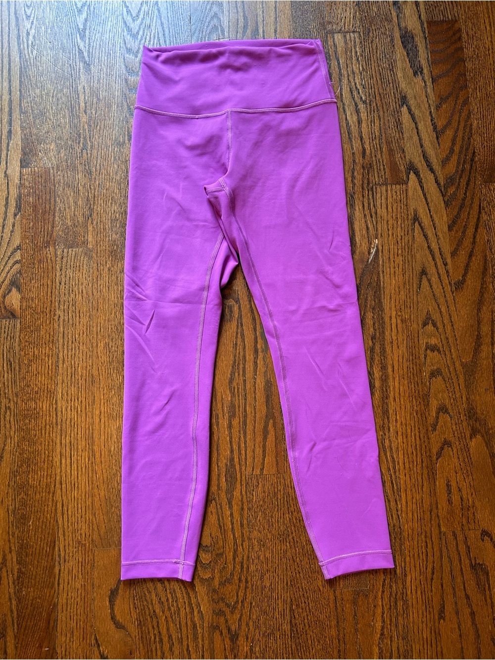Lululemon Wunder Train Purple High-Rise Leggings